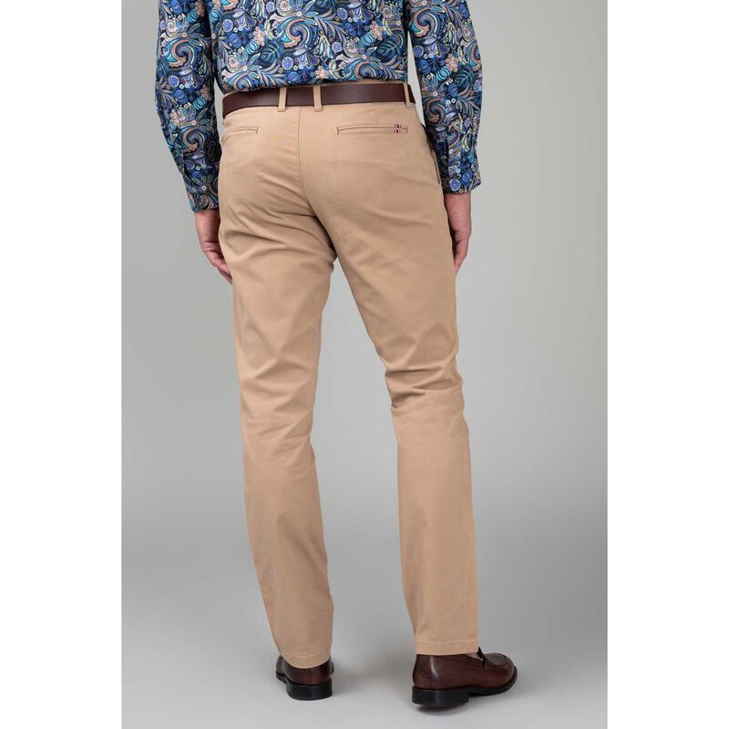 Rembrandt Tyler Camel Brown Textured Chino image number 1